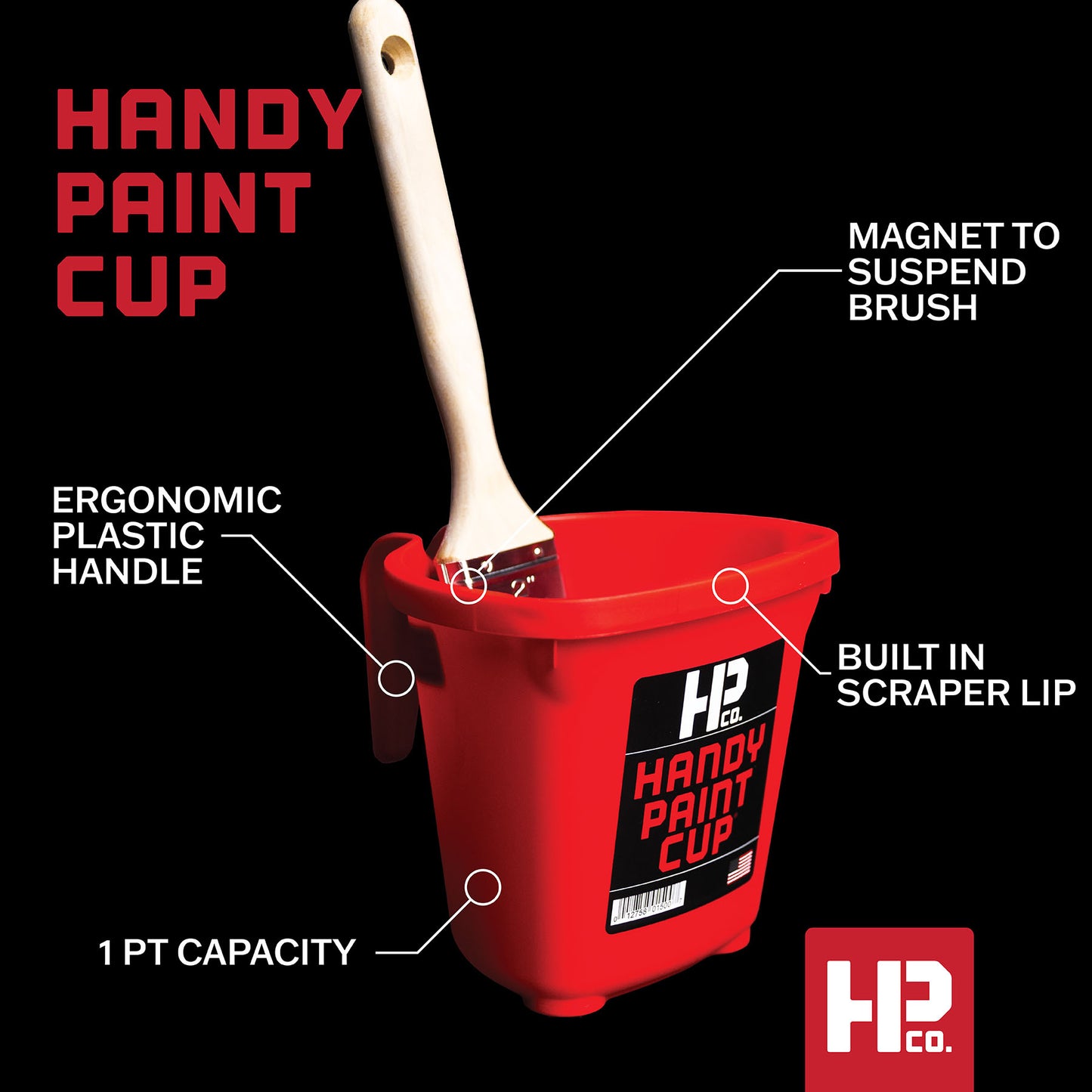 Handy Paint Cup - 4 Pack