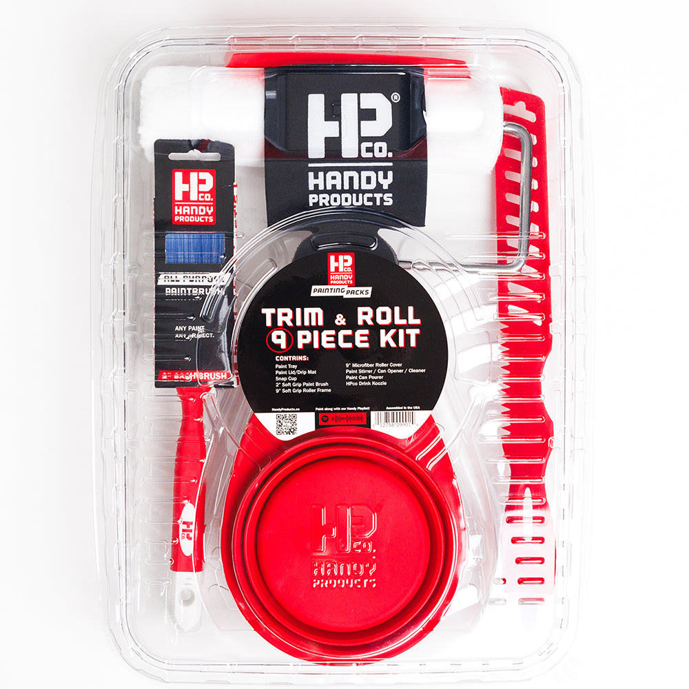 Handy Trim & Roll 9 Piece Paint Kit