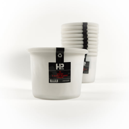 Handy Products 5 Quart Bucket Liner – Bulk 50 Pack - 10 packs of 5 liners - Disposable, Solvent-Resistant Liner for Paint, Stain, Adhesives & Cleaning – Fits Most Standard 5 Quart Buckets