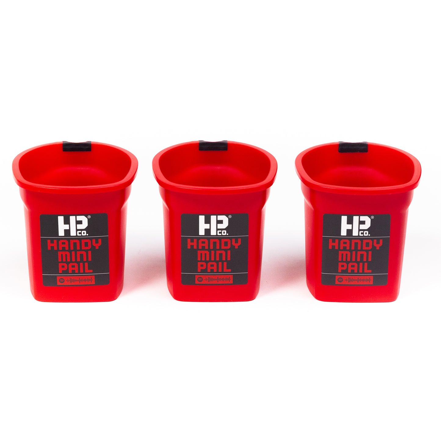 Handy Paint Pail Mini Pail- 3 Pack – Qty 3 10 oz Mini Bucket for Organizing, Crafting, or Decorating – Plastic Collectible Bucket for Desk, Home, or Jobsite Fun