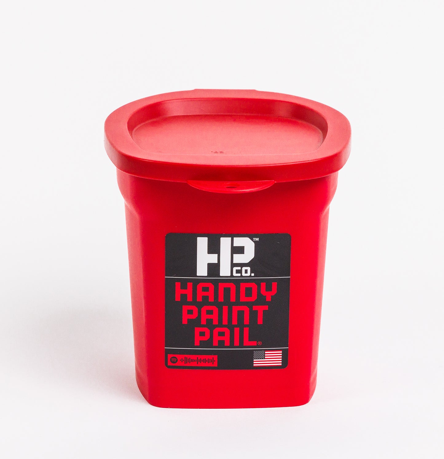 Handy Paint Pail Kit- Includes Handy Paint Pail, 6 Disposable Liners, Snap-On Lid & 2" Angled Mini-Brush-Perfect for Trim, Cut-ins, and Small Painting Projects